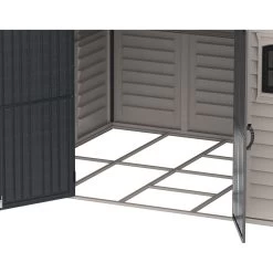 Abri De Jardin En PVC 8,05m² DarkGrey Premium + Kit De Fondation DURAMAX -Abri De Jardin abri de jardin en pvc 805m darkgrey premium duramax kit de fondation 4