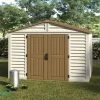 Abri De Jardin En PVC WoodStyle Premium 10,56m² Duramax 1 Abri De Jardin En PVC WoodStyle Premium 10,56m² Duramax -Abri De Jardin abri de jardin en pvc woodstyle premium 1056m duramax