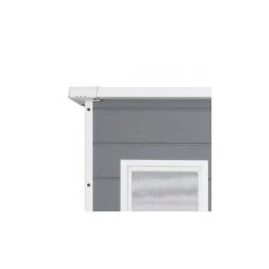 Abri De Jardin En Résine 2,06m² Monopente + Plancher Gris Keter -Abri De Jardin abri de jardin en resine 206m monopente plancher gris keter 5
