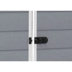 Abri De Jardin En Résine 2,8m² Gris Clair Premium 65 DPF + Plancher Keter -Abri De Jardin abri de jardin en resine 28m gris clair premium 65 dpf plancher keter 5