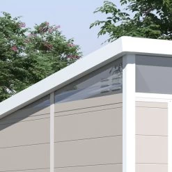 Abri De Jardin En Résine 3,24m² Beige Toit Monopente Skylight + Plancher - Jobu 10 Abri De Jardin En Résine 3,24m² Beige Toit Monopente Skylight + Plancher - Jobu -Abri De Jardin abri de jardin en resine 324m beige toit monopente skylight plancher jobu 2