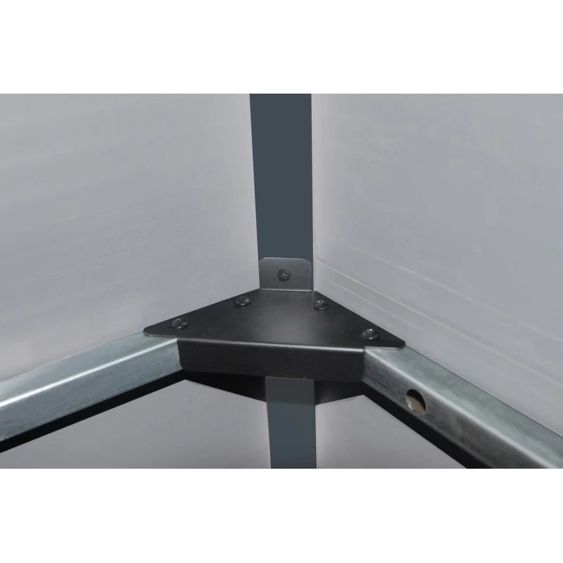 Abri De Jardin En Résine Gris 11m² + Kit De Fondation - JOBU 4 Abri De Jardin En Résine Gris 11m² + Kit De Fondation - JOBU – Image 2