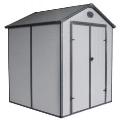 Abri De Jardin En Résine Gris 3,65m² + Kit De Fondation - JOBU 10 Abri De Jardin En Résine Gris 3,65m² + Kit De Fondation - JOBU -Abri De Jardin abri de jardin en resine gris 365m kit de fondation jobu 2