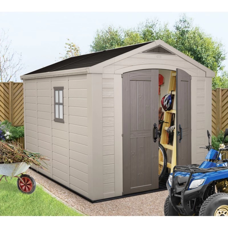 Abri De Jardin En Résine Sydney 8,5m² + Plancher Keter 6 Abri De Jardin En Résine Sydney 8,5m² + Plancher Keter – Image 4