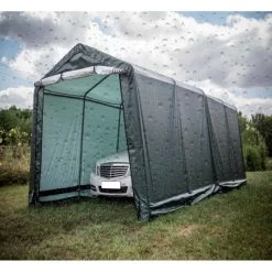 Abri De Jardin En Toile Renforcée Verte Toit 2 Pentes 18,60m² HABRITA 10 Abri De Jardin En Toile Renforcée Verte Toit 2 Pentes 18,60m² HABRITA -Abri De Jardin abri de jardin en toile renforcee verte toit 2 pentes 1860m habrita 2