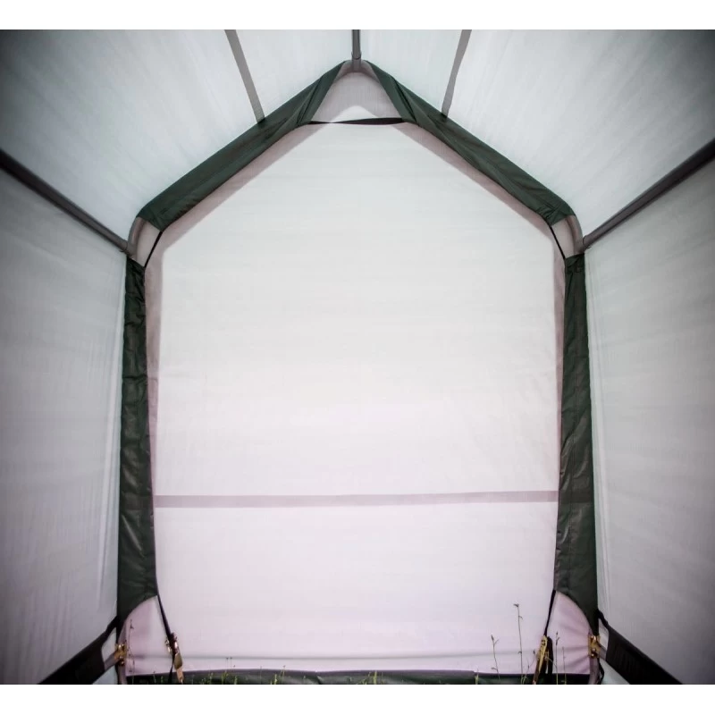 Abri De Jardin En Toile Renforcée Verte Toit 2 Pentes 3,35m² HABRITA 7 Abri De Jardin En Toile Renforcée Verte Toit 2 Pentes 3,35m² HABRITA – Image 5