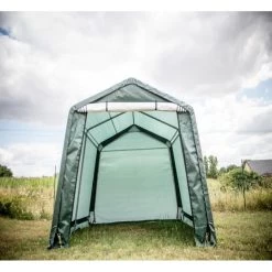 Abri De Jardin En Toile Renforcée Verte Toit 2 Pentes 9,30m² HABRITA -Abri De Jardin abri de jardin en toile renforcee verte toit 2 pentes 930m habrita 2