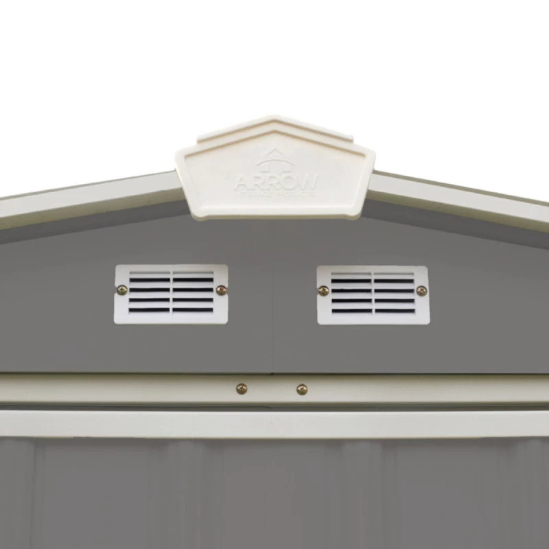 Abri De Jardin EZEE 2,3m² Toit Double Pente En Acier Galvanisé Anthracite Spacemaker 7 Abri De Jardin EZEE 2,3m² Toit Double Pente En Acier Galvanisé Anthracite Spacemaker – Image 5