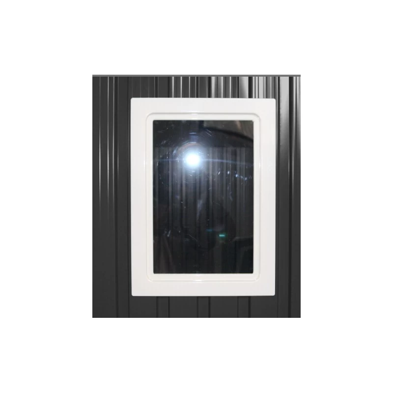 Abri De Jardin Métal 13m² PLUS Anthracite + Kit D'ancrage X-METAL 7 Abri De Jardin Métal 13m² PLUS Anthracite + Kit D'ancrage X-METAL – Image 5