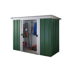 Abri De Jardin Métal 3,55m² + Kit D'ancrage Inclus - YARDMASTER -Abri De Jardin abri de jardin metal 355m kit d ancrage inclus yardmaster 2