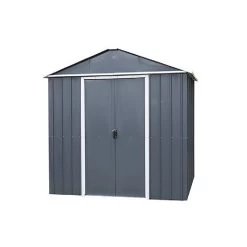 Abri De Jardin Métal Anthracite 2,77m² + Kit D'ancrage Inclus - YARDMASTER 9 Abri De Jardin Métal Anthracite 2,77m² + Kit D'ancrage Inclus - YARDMASTER -Abri De Jardin abri de jardin metal anthracite 277m kit d ancrage inclus yardmaster 2