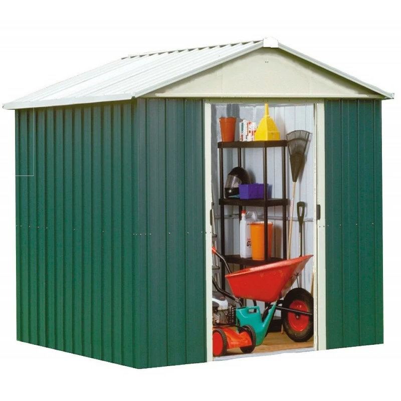 Abri De Jardin Métal Vert 9,03m² + Kit D'ancrage Inclus - YARDMASTER 4 Abri De Jardin Métal Vert 9,03m² + Kit D'ancrage Inclus - YARDMASTER – Image 2