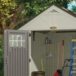 Abri De Jardin Polyéthylène 35mm 5,53m² Woodgrain + Plancher SUNCAST 13 Abri De Jardin Polyéthylène 35mm 5,53m² Woodgrain + Plancher SUNCAST -Abri De Jardin abri de jardin polyethylene 35mm 553m woodgrain plancher suncast 5