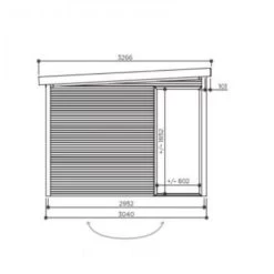 Abri De Jardin Tavira 26m² En Bois Massif 28mm Avec Terrasse Couverte - SOLID 7 Abri De Jardin Tavira 26m² En Bois Massif 28mm Avec Terrasse Couverte - SOLID -Abri De Jardin abri de jardin tavira 26m en bois massif 28mm avec terrasse couverte solid 2