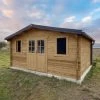 Abri En Bois Massif 19,8m² PLUS 28mm Traité Teinté Marron Gardy Shelter 2 Abri En Bois Massif 19,8m² PLUS 28mm Traité Teinté Marron Gardy Shelter -Abri De Jardin abri en bois massif 198m plus 28mm traite teinte marron gardy shelter