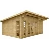 Abri En Bois Massif 22m² MODERNE - Madriers 40mm Gardy Shelter -Abri De Jardin abri en bois massif 22m moderne madriers 40mm gardy shelter