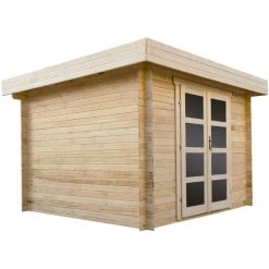 Abri En Bois Massif 9m² MODERNE - Madriers 40mm Gardy Shelter 12 Abri En Bois Massif 9m² MODERNE - Madriers 40mm Gardy Shelter -Abri De Jardin abri en bois massif 9m moderne madriers 40mm gardy shelter 4