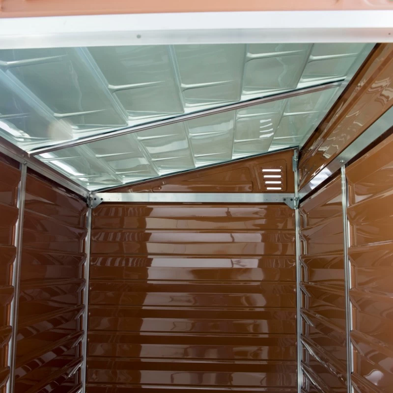 Abri En Polycarbonate 2,06m² Monopente Skylight Amber - Palram - Canopia 5 Abri En Polycarbonate 2,06m² Monopente Skylight Amber - Palram - Canopia – Image 3