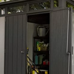 Abri En Résine Brossée Monopente Brossium 4,7m² + Plancher Keter 11 Abri En Résine Brossée Monopente Brossium 4,7m² + Plancher Keter -Abri De Jardin abri en resine brossee monopente brossium 47m plancher keter 3