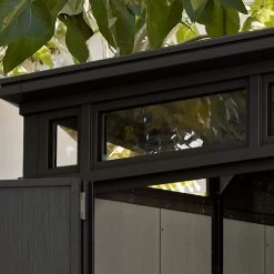 Abri En Résine Brossée Monopente Brossium 4,7m² + Plancher Keter 12 Abri En Résine Brossée Monopente Brossium 4,7m² + Plancher Keter -Abri De Jardin abri en resine brossee monopente brossium 47m plancher keter 4