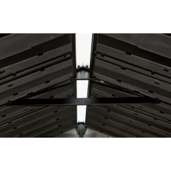 Abri En Résine Brossée Oakland 1175 Brossium 8m² + Plancher - Keter -Abri De Jardin abri en resine brossee oakland 1175 brossium 8m plancher keter 4