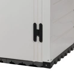 Abri Monopente 1,32m² En PVC Avec Plancher Evo Tuscany 100 – Garofalo -Abri De Jardin abri monopente 132m en pvc avec plancher evo tuscany 100 garofalo 5