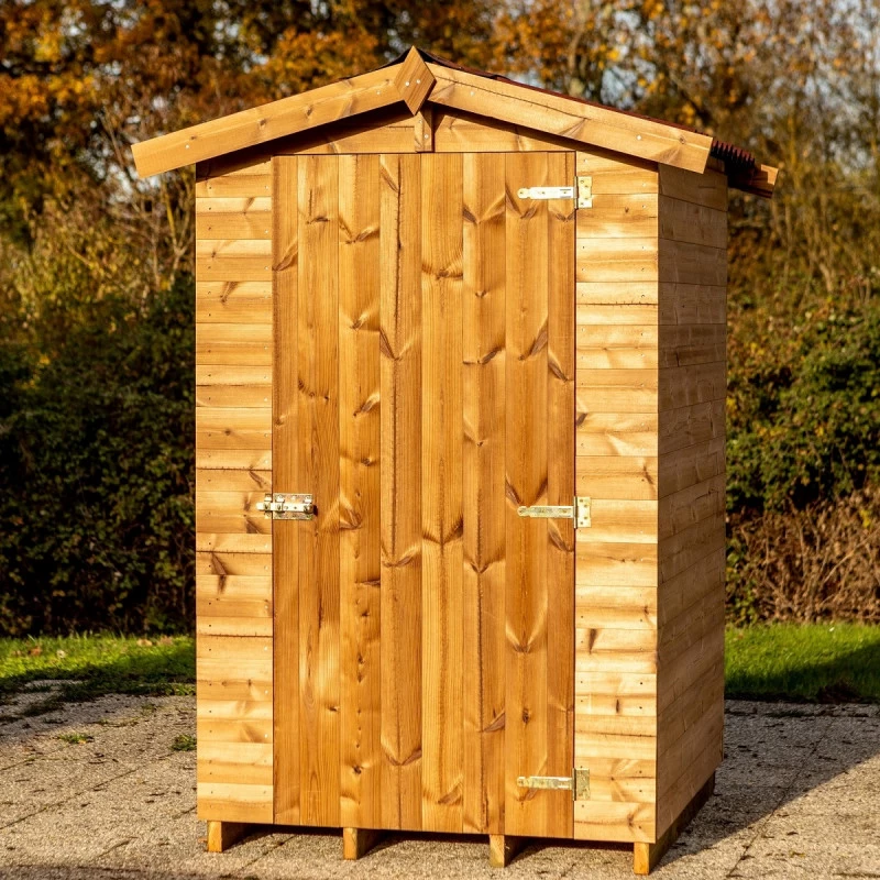 Abri Therma 1,96m² En Bois Thermo Traité Avec Plancher - HABRITA 4 Abri Therma 1,96m² En Bois Thermo Traité Avec Plancher - HABRITA – Image 2