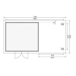 Abri Toit Plat 13,60m² Bois Massif 40mm Northeim 5 Avec Appentis 330cm – Karibu 11 Abri Toit Plat 13,60m² Bois Massif 40mm Northeim 5 Avec Appentis 330cm – Karibu -Abri De Jardin abri toit plat 1360m bois massif 40mm northeim 5 avec appentis 330cm woodfeeling 3