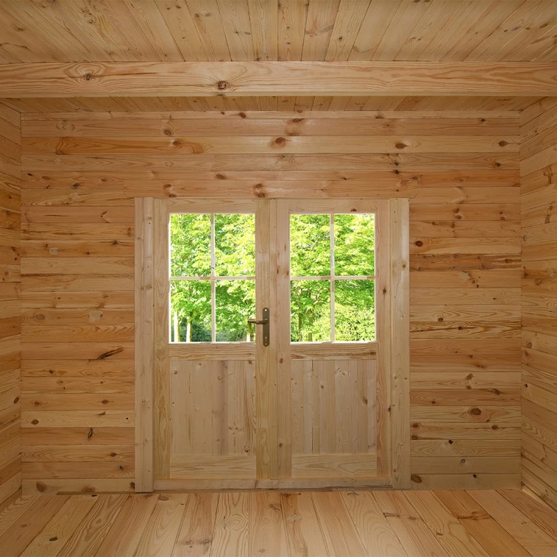 Abri Toit Plat 9m² PLUS + Terrasse Couverte Latérale 9m² Gardy Shelter 7 Abri Toit Plat 9m² PLUS + Terrasse Couverte Latérale 9m² Gardy Shelter – Image 5