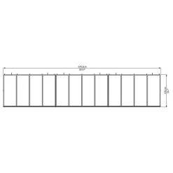 Auvent Marquise En Acrylique 3mm Bordeaux™ 6690 – Palram - Canopia -Abri De Jardin auvent marquise en polycarbonate 3mm bordeaux 6690 palram 2