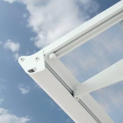 Auvent Marquise En Polycarbonate 6mm Bordeaux™ 4460 – Canopia By Palram -Abri De Jardin auvent marquise en polycarbonate 6mm bordeaux 4460 palram canopia 4