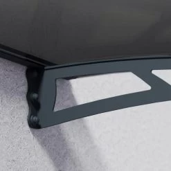 Auvent Marquise Gris AQUILA™ 3000 - Canopia By Palram 11 Auvent Marquise Gris AQUILA™ 3000 - Canopia By Palram -Abri De Jardin auvent marquise gris aquila 3000 palram canopia 3