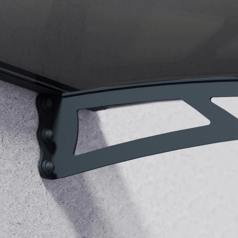 Auvent Marquise Gris AQUILA™ 3000 - Canopia By Palram 6 Auvent Marquise Gris AQUILA™ 3000 - Canopia By Palram – Image 4