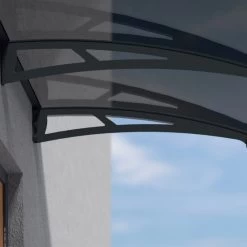 Auvent Marquise Gris AQUILA™ 3000 - Canopia By Palram 12 Auvent Marquise Gris AQUILA™ 3000 - Canopia By Palram -Abri De Jardin auvent marquise gris aquila 3000 palram canopia 4