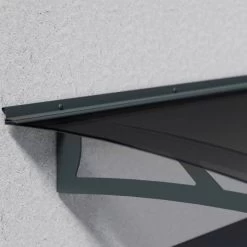 Auvent Marquise Gris AQUILA™ 3000 - Canopia By Palram 13 Auvent Marquise Gris AQUILA™ 3000 - Canopia By Palram -Abri De Jardin auvent marquise gris aquila 3000 palram canopia 5