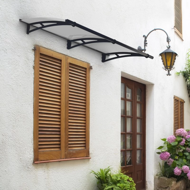 Auvent Marquise Transparent AQUILA™ 2050 - Palram - Canopia 4 Auvent Marquise Transparent AQUILA™ 2050 - Palram - Canopia – Image 2