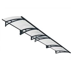 Auvent Marquise Transparent AQUILA™ 4100 - Palram - Canopia -Abri De Jardin auvent marquise transparent aquila 4100 palram 2