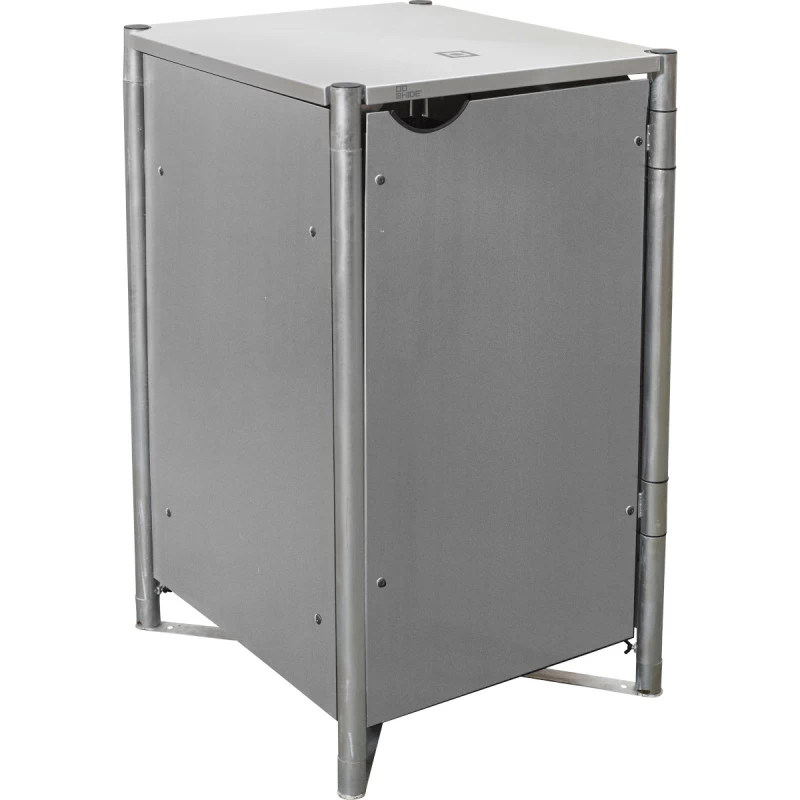 Cache-poubelle Müllbox En Aluminium Gris 240L – HIDE 4 Cache-poubelle Müllbox En Aluminium Gris 240L – HIDE – Image 2