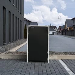 Cache-poubelle Müllbox En Aluminium Noir 140L – HIDE 10 Cache-poubelle Müllbox En Aluminium Noir 140L – HIDE -Abri De Jardin cache poubelle mullbox en aluminium noir 140l hide 2