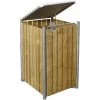 Cache-poubelle Müllbox En Bois Traité Naturel 140L – HIDE 1 Cache-poubelle Müllbox En Bois Traité Naturel 140L – HIDE -Abri De Jardin cache poubelle mullbox en bois traite 2x140l hide