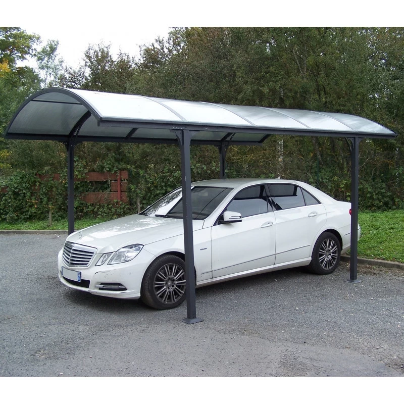 Carport 1 Voiture 14,62m² En Aluminium Et Polycarbonate 6mm ANTI-UV - Habrita 5 Carport 1 Voiture 14,62m² En Aluminium Et Polycarbonate 6mm ANTI-UV - Habrita – Image 3