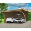 Carport Configuré 6x5x2,5m En Bois Traité Autoclave - SOLID -Abri De Jardin carport configure 6x5x25m en bois traite autoclave solid