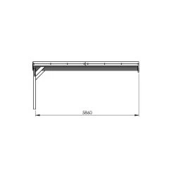 Carport Double Adossable 30,6m² En Bois Autoclave FSC Victor – Forest Style -Abri De Jardin carport double adossable 306m en bois autoclave fsc victor forest style 2
