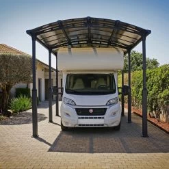 Carport En Alu Gris Et Polycarbonate 1 Voiture 31m² Arcadia Alpine 8500 - Canopia 9 Carport En Alu Gris Et Polycarbonate 1 Voiture 31m² Arcadia Alpine 8500 - Canopia -Abri De Jardin carport en alu gris et polycarbonate 1 voiture 31m arcadia alpine 8500 canopia 1