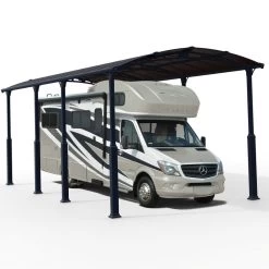 Carport En Alu Gris Et Polycarbonate 1 Voiture 31m² Arcadia Alpine 8500 - Canopia 11 Carport En Alu Gris Et Polycarbonate 1 Voiture 31m² Arcadia Alpine 8500 - Canopia -Abri De Jardin carport en alu gris et polycarbonate 1 voiture 31m arcadia alpine 8500 canopia 3