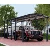 Carport En Alu Gris Et Polycarbonate 1 Voiture 46,3m² Arcadia Alpine 12700 - Canopia -Abri De Jardin carport en alu gris et polycarbonate 1 voiture 463m arcadia alpine 12700 canopia