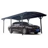 Carport En Aluminium Anthracite 3x5,05m Et Polycarbonate 6mm X-METAL 2 Carport En Aluminium Anthracite 3x5,05m Et Polycarbonate 6mm X-METAL -Abri De Jardin carport en aluminium anthracite 3x505m et polycarbonate 6mm x metal