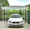 Carport En Aluminium Blanc 3x5,76m Et Polycarbonate 6mm X-METAL -Abri De Jardin carport en aluminium blanc 3x576m et polycarbonate 6mm x metal