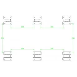 Carport En Aluminium Blanc 3x5,76m Et Polycarbonate 6mm X-METAL -Abri De Jardin carport en aluminium blanc 3x576m et polycarbonate 6mm x metal 5