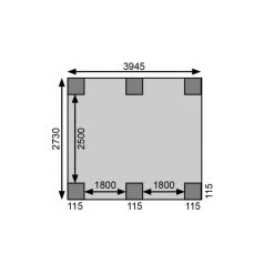 Carport En Bois Autoclave 15m² Et Toit En Acier – KARIBU -Abri De Jardin carport en bois autoclave 15m et toit en acier karibu 3